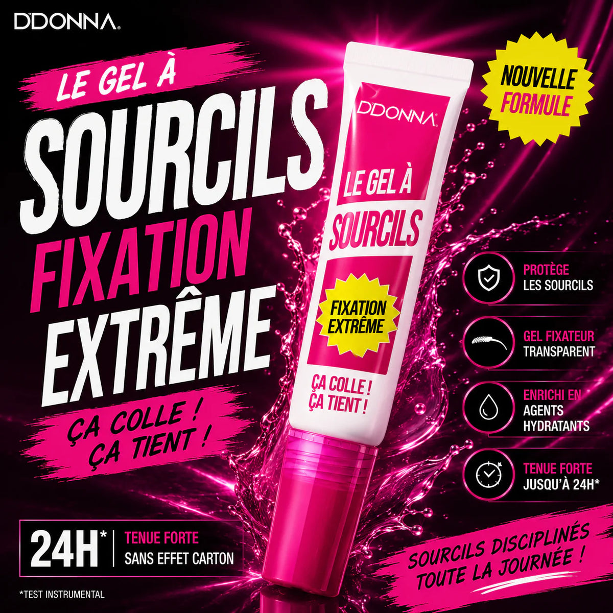 The Brown Glue Gel Fixant Sourcils - D'Donna