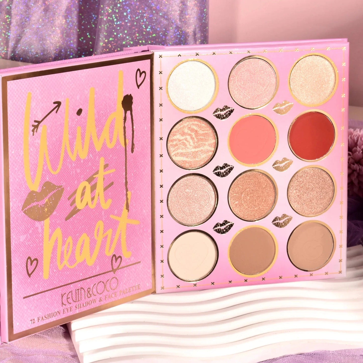 Book Makeup Palette 72 Couleurs Vintage - Kevin & Coco