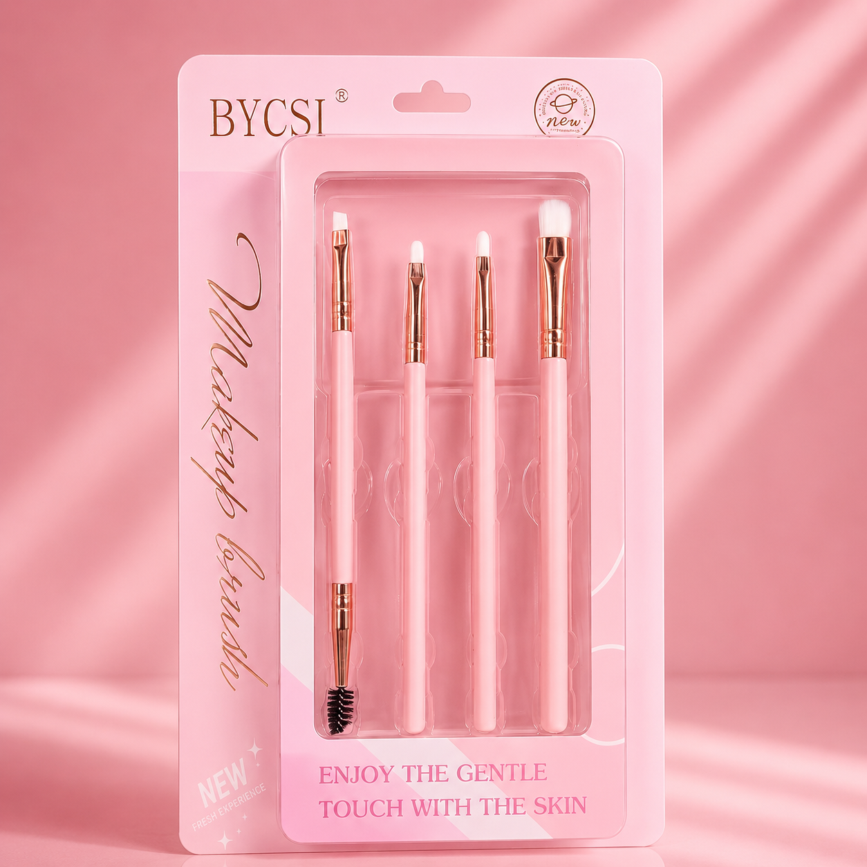 Kit de 4 pinceaux maquillage pour les yeux BYCSI