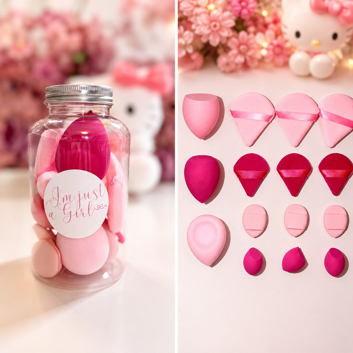 Bocal d’accessoires maquillage