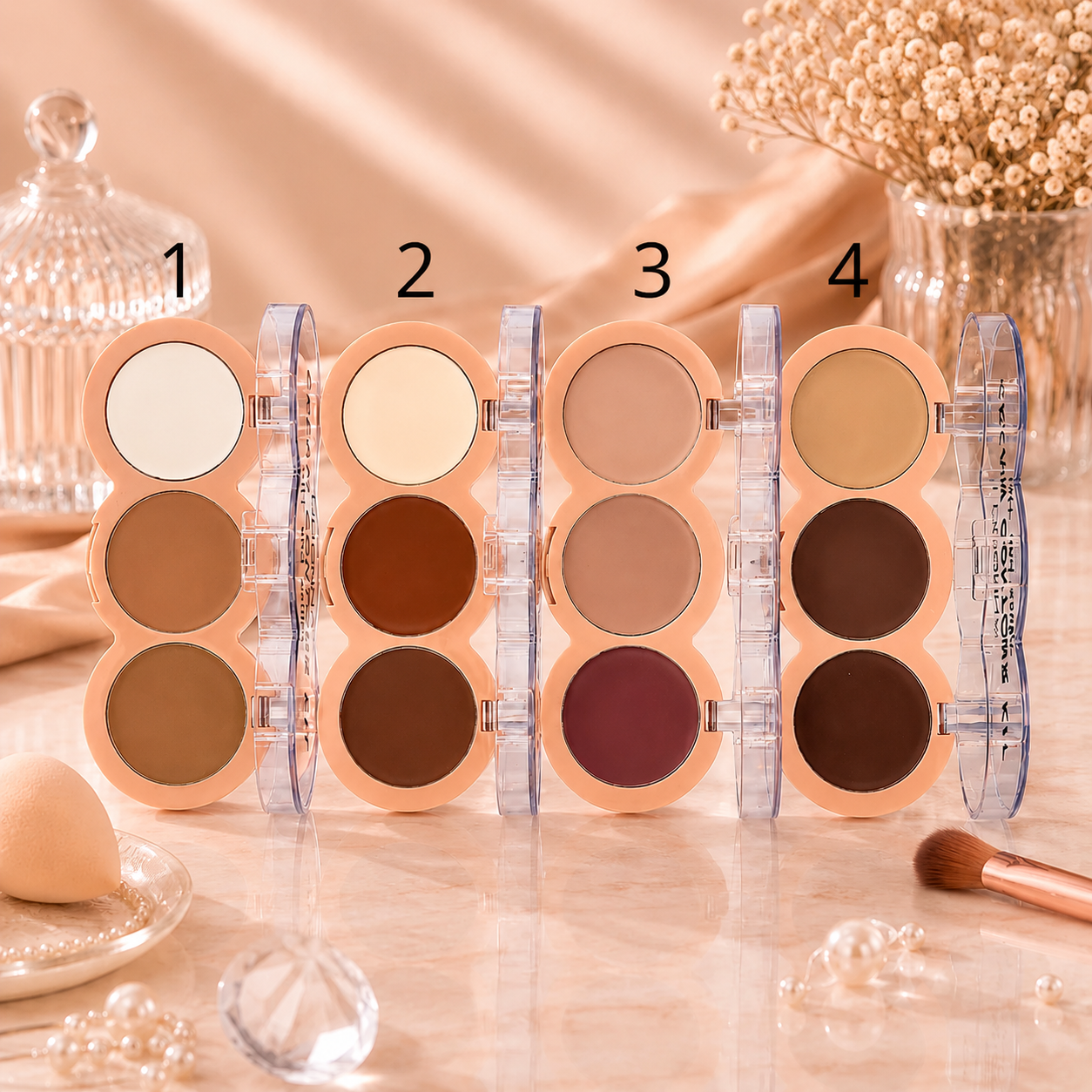 Kit Trio Conturing & Teint Cream - D'Donna
