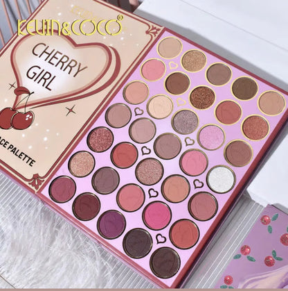 Book Makeup Palette 82 Couleurs Cherry Girl - Kevin & Coco