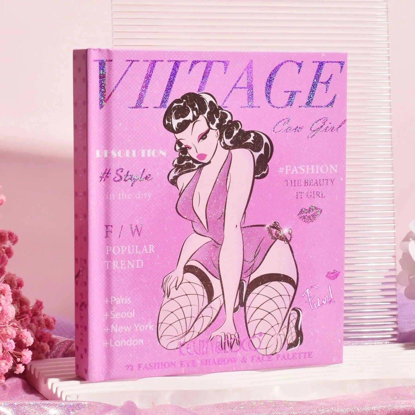 Book Makeup Palette 72 Couleurs Vintage - Kevin & Coco
