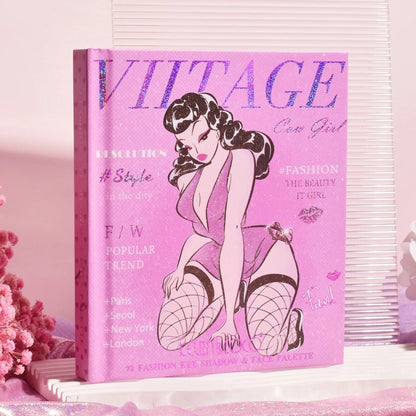 Book Makeup Palette 72 Couleurs Vintage - Kevin & Coco