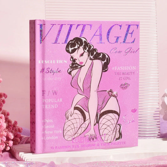 Book Makeup Palette 72 Couleurs Vintage - Kevin & Coco
