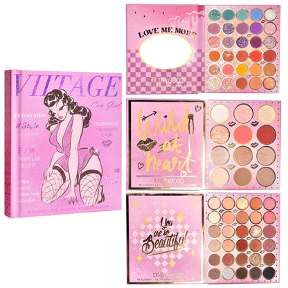 Book Makeup Palette 72 Couleurs Vintage - Kevin & Coco