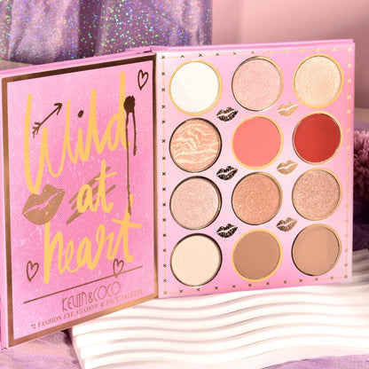 Book Makeup Palette 72 Couleurs Vintage - Kevin & Coco