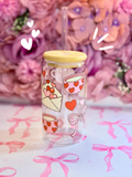 Glass Cup Coeur 500ml