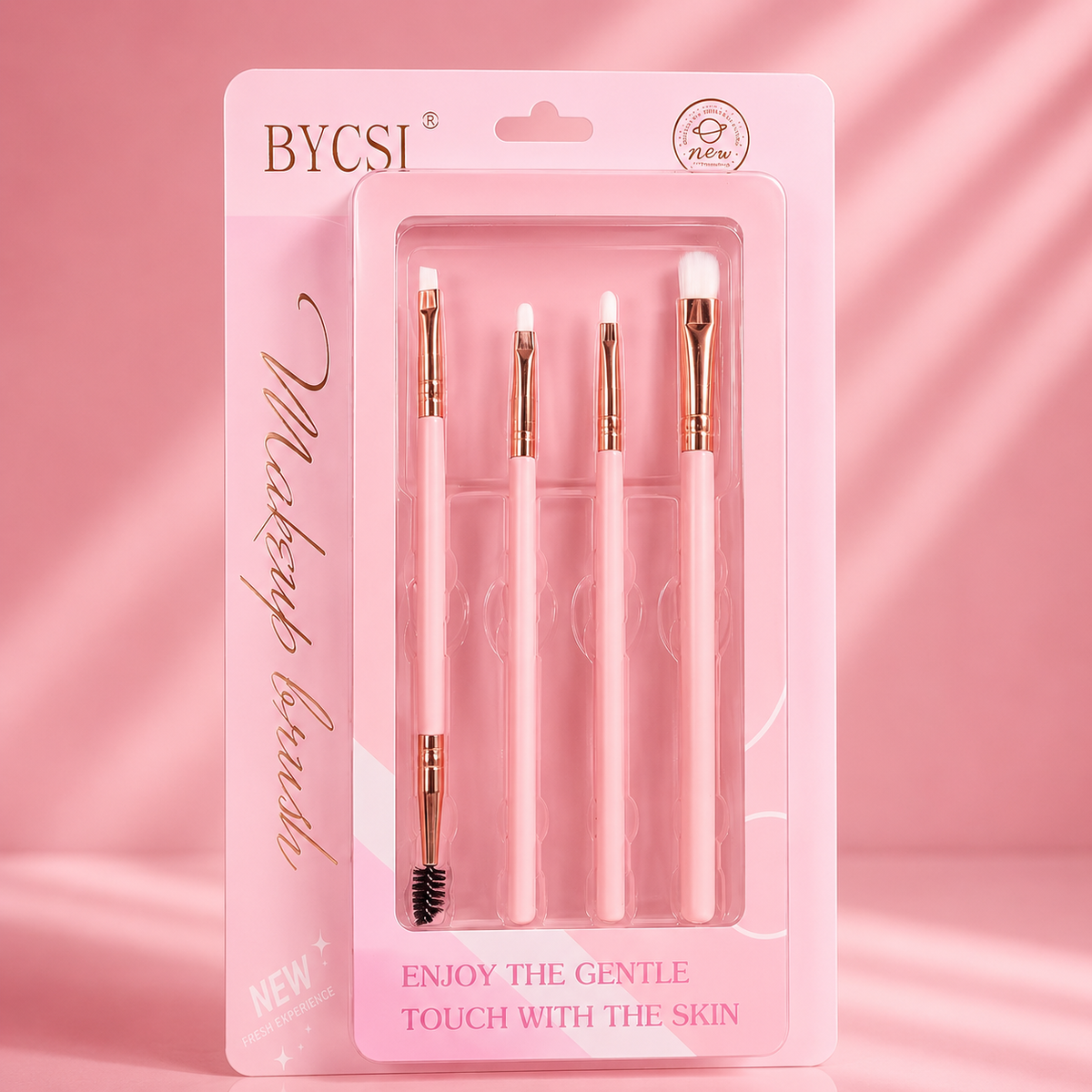 Kit de 4 pinceaux maquillage pour les yeux BYCSI