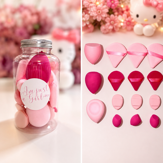 Bocal d’accessoires maquillage