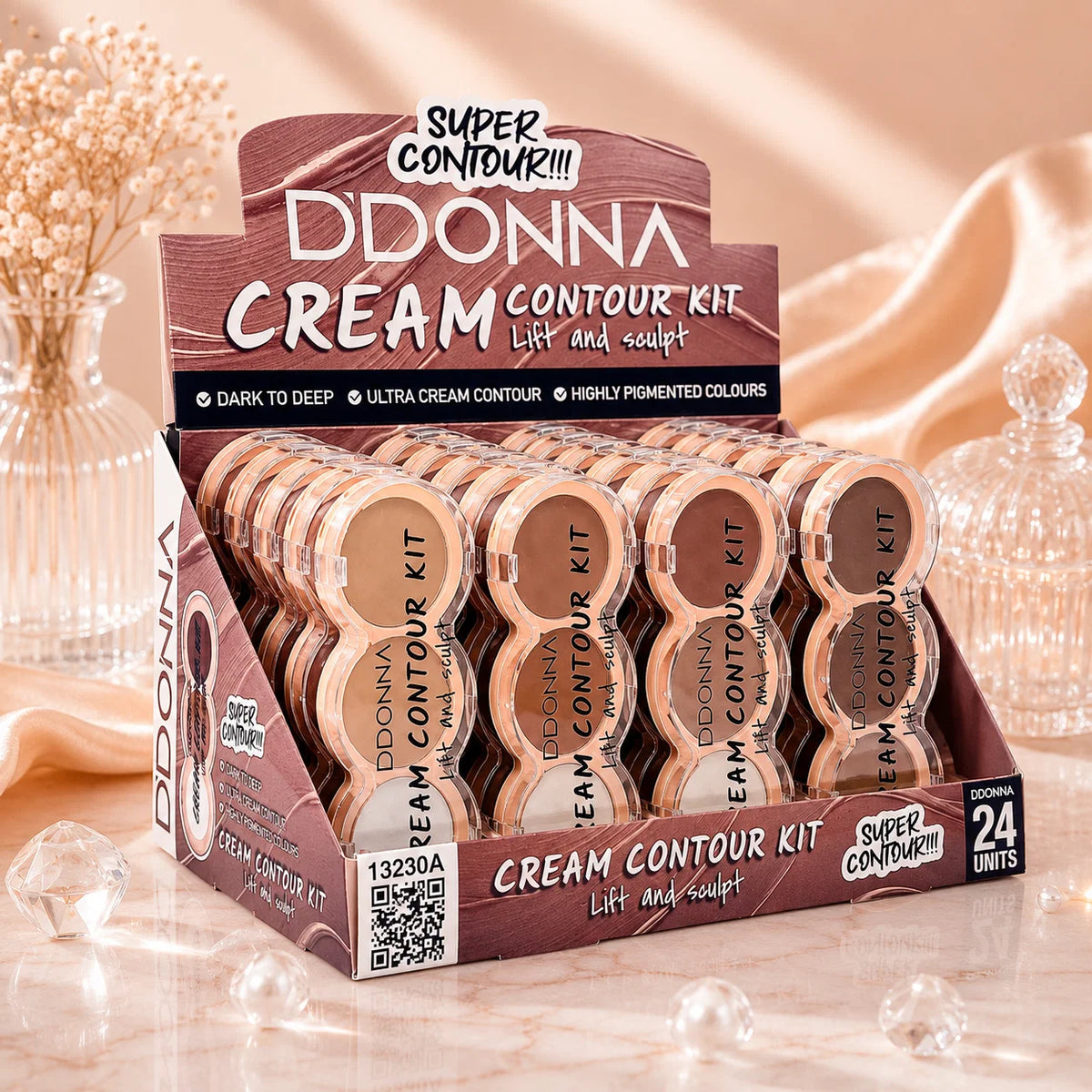Kit Trio Conturing & Teint Cream - D'Donna