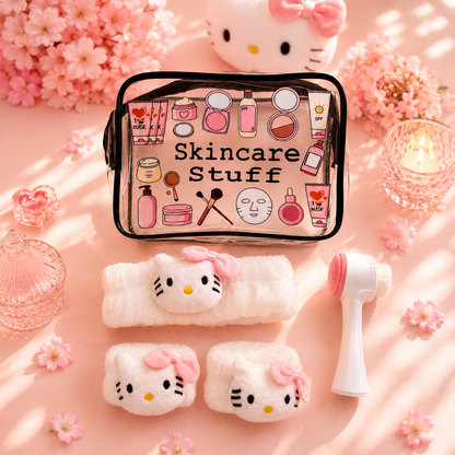 Kit Skincare Kitty – 5 pièces